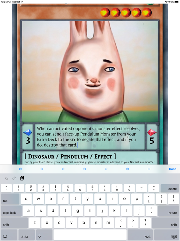 Screenshot #5 pour Card Creator for Yugioh