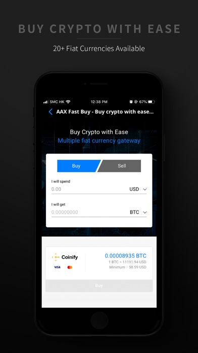 AAX - Trade Crypto, BTC, ETH screenshot 3
