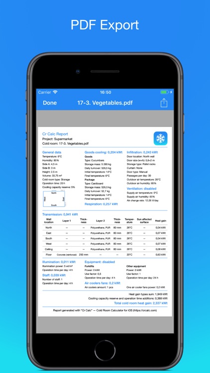 Cr Calc – Cold Room Calculator screenshot-4