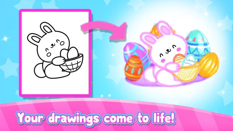 Rainbow Glitter Drawing Book screenshot-6