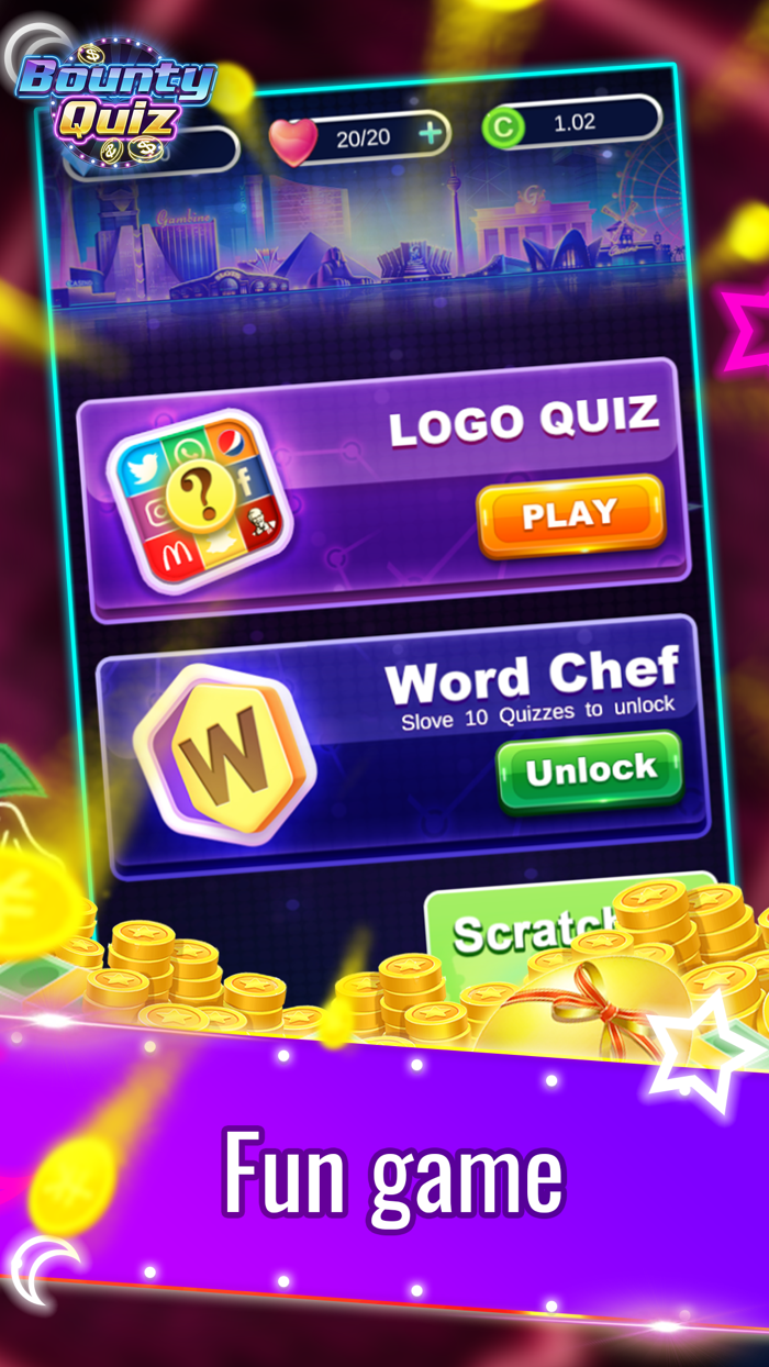 Bounty Quiz - Puzzle Game