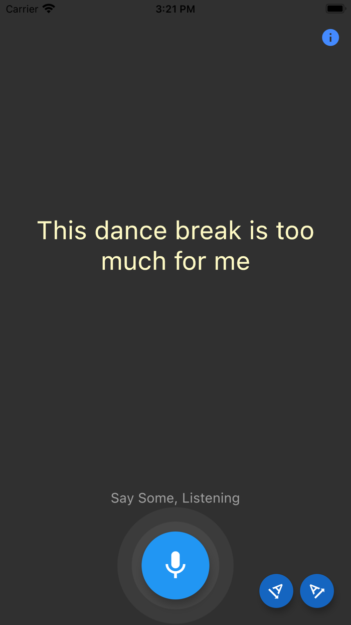 Speech To Text  Say And Show