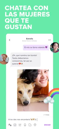 Screenshot 6 Zoe: Citas Lesbianas & Chat iphone