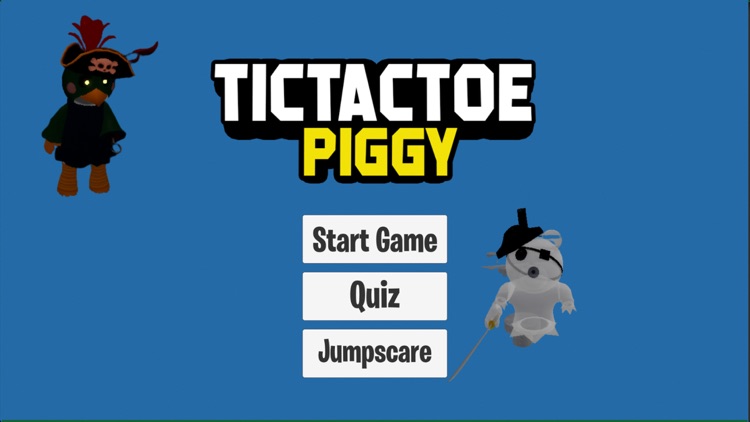 Piggy Tic Tac Toe - Quiz