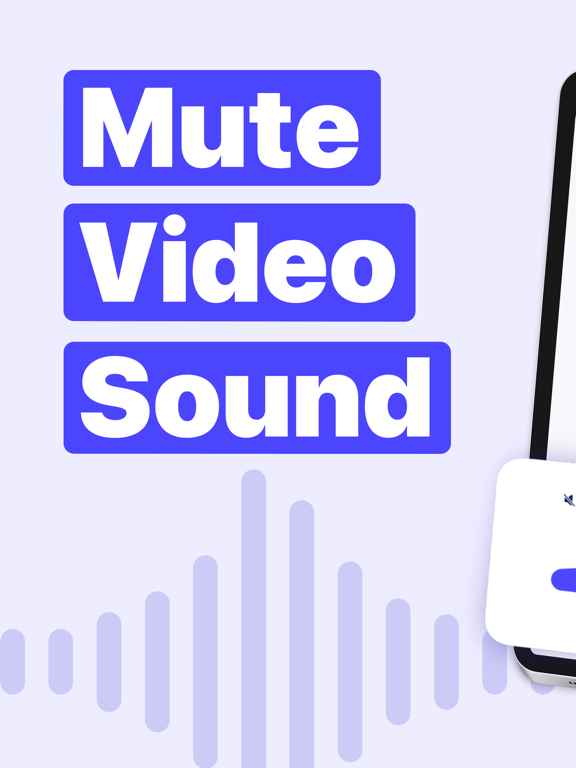 Screenshot #4 pour Video Mute: Remove Audio Sound