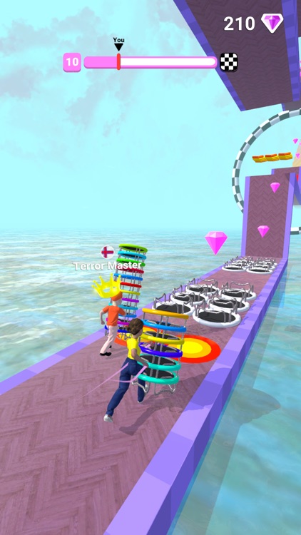 Trampoline Race screenshot-4