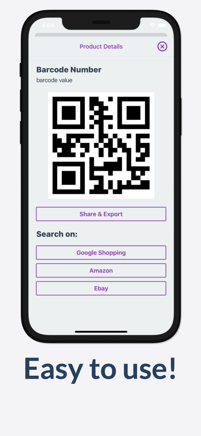 QR Code  Barcode Reader Scan