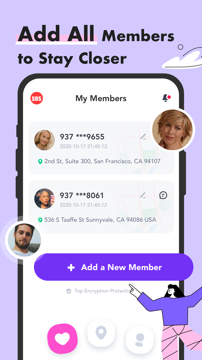 Fam 360 GPS Location Tracker