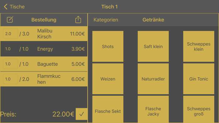 Lokales Kassensystem