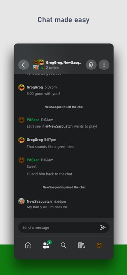 Xbox app screenshot