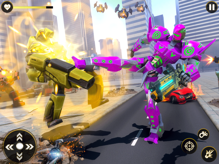 BMX自行车机器人战争游戏2021