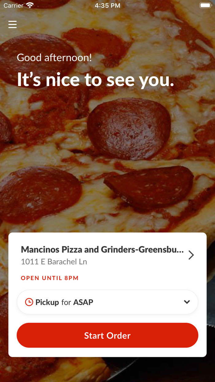 Mancinos Pizza  Grinders