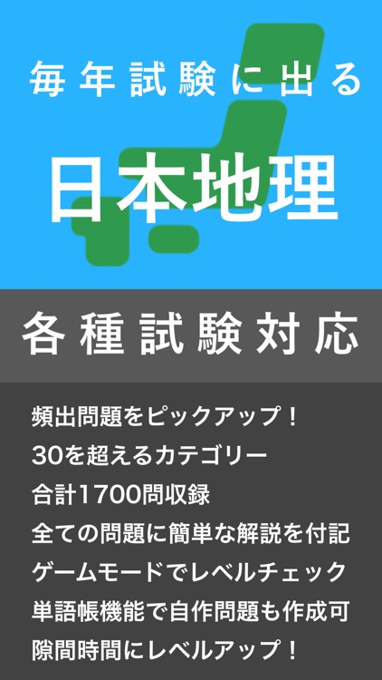 毎年試験に出る日本地理