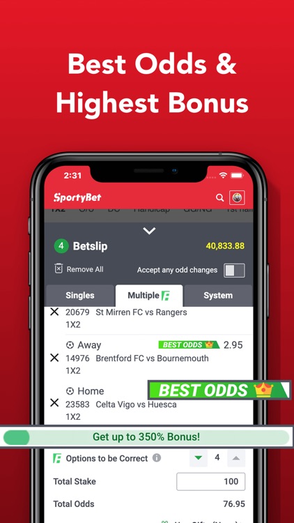 SportyBet - Sports Betting App screenshot-3