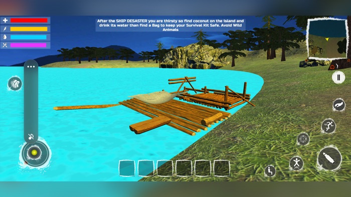 Raft Survival Island Simulator