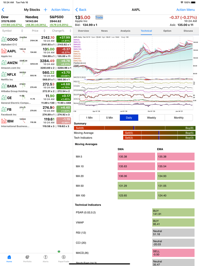 ‎Stocks Pro : Real-time stock Screenshot