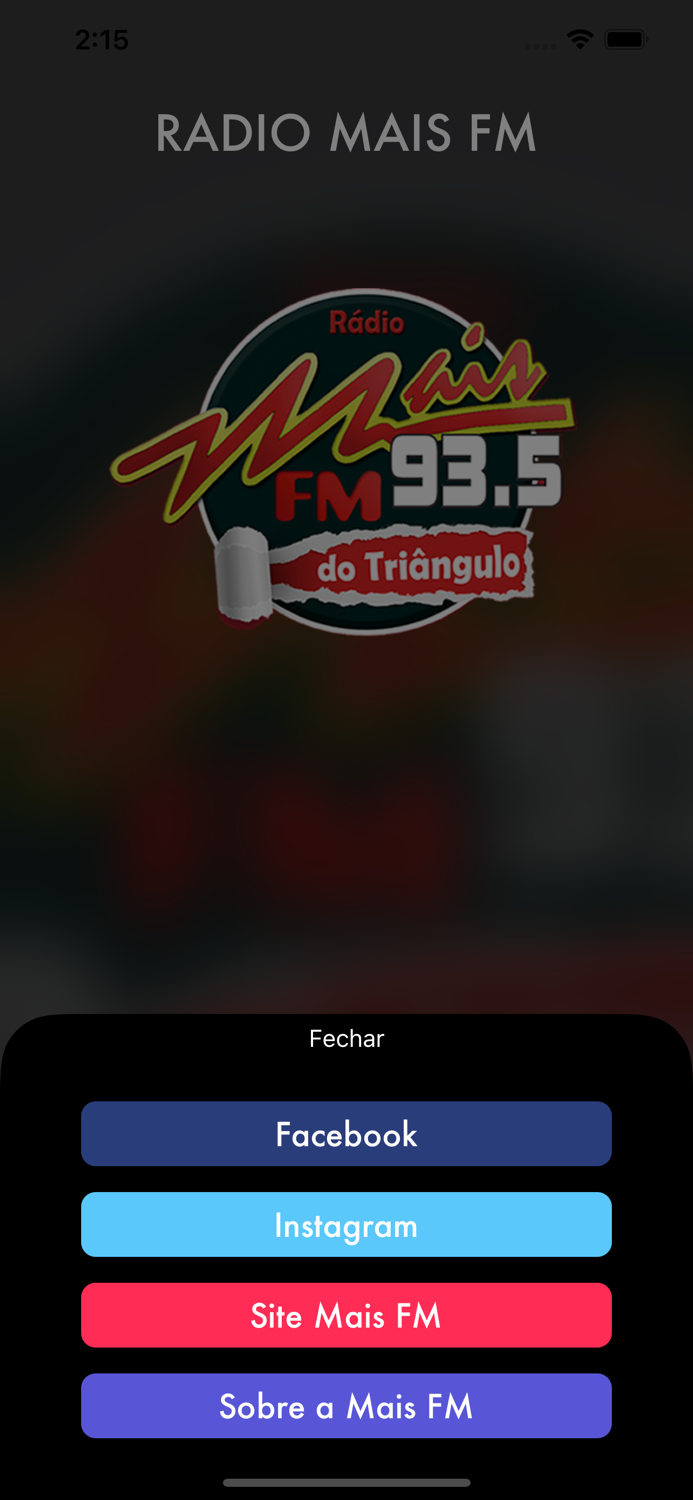 RADIO MAIS FM ARAGUARI MG