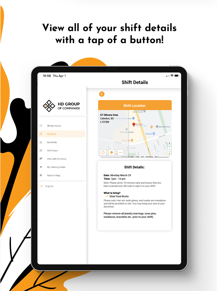 HD Group - Workers App