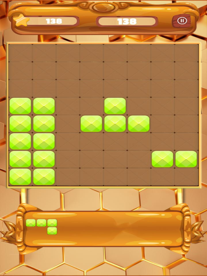 Block Puzzle Offline Wood