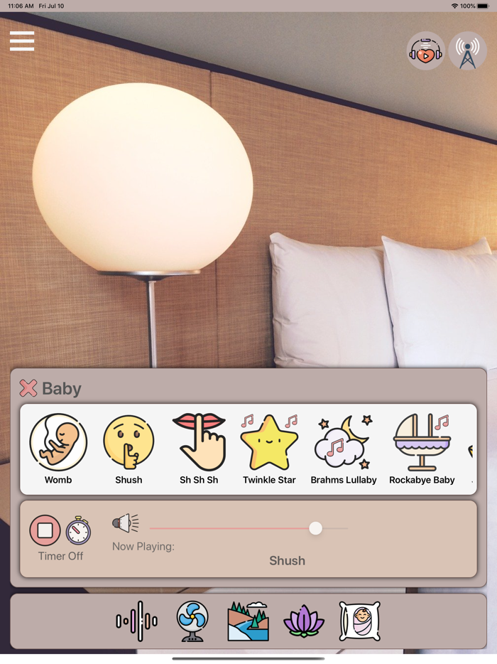 zzZ White Noise Sound Machine