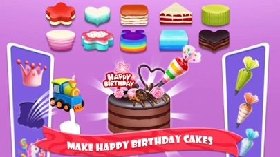 Cake maker & decorating games screenshot 3