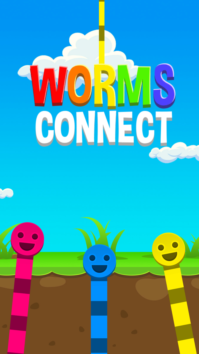 Worms Connect 3D