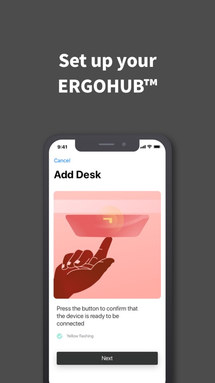 ERGO - Smart Desk App