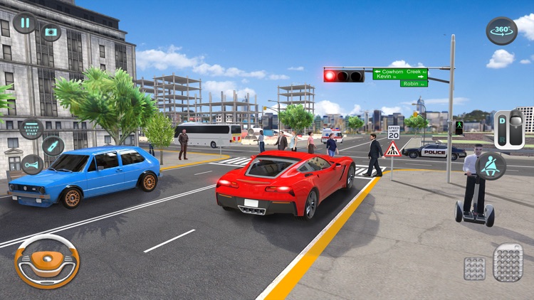 Modern Car Driving School 2021 screenshot-0