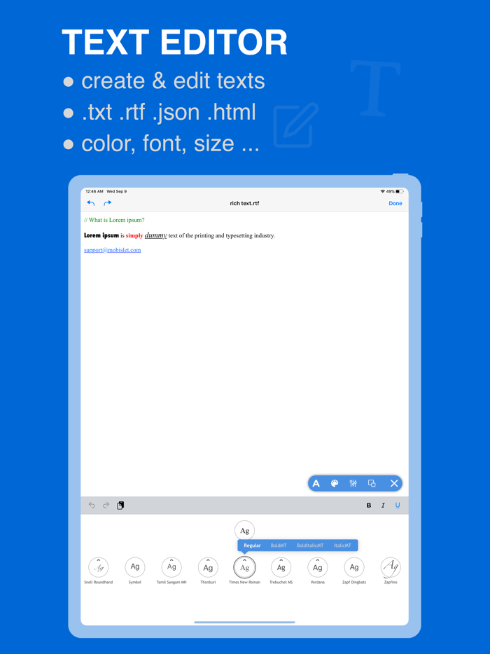 Docstor — Document Editor