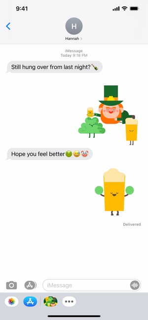 irish emojis on iphone