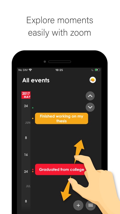 Lifely: timeline maker diary screenshot-4