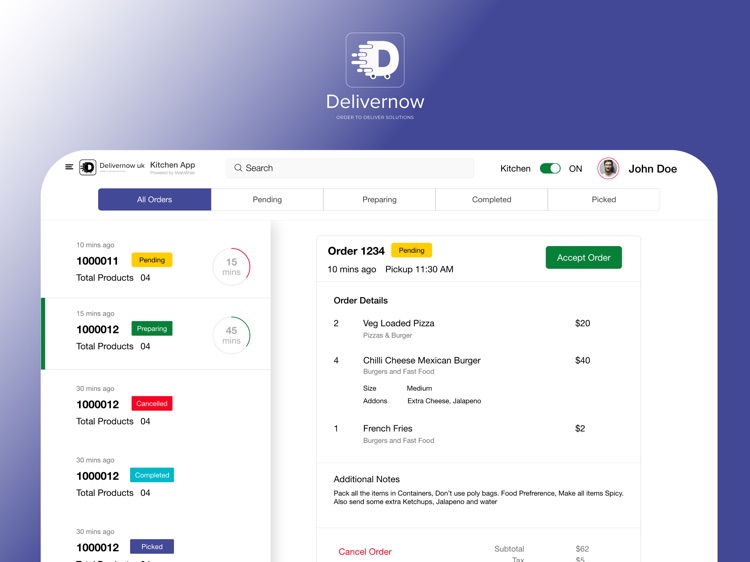 DeliverNow Kitchen UK