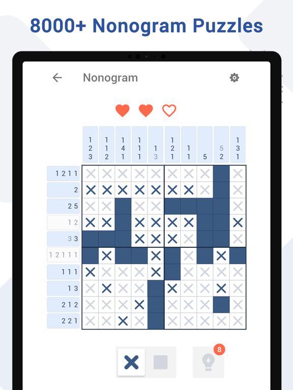 Nonogram - Brain Puzzle Gameのおすすめ画像1