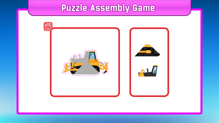 Truck jigsaw puzzle for kids. screenshot-4