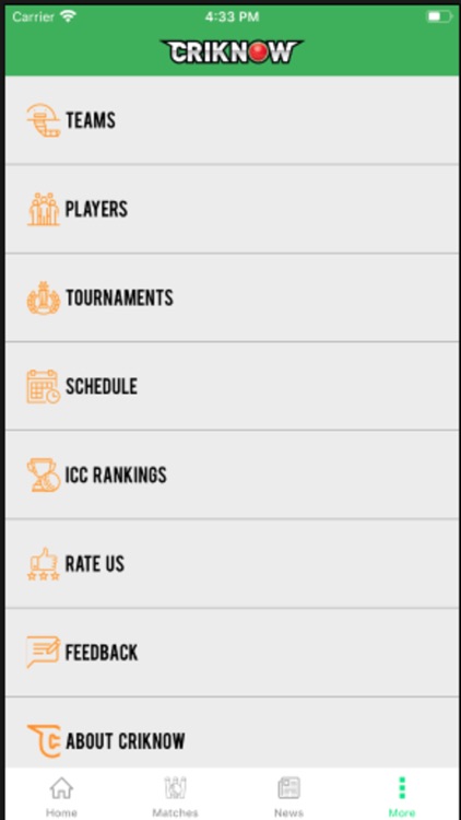 CRIKNOW Cricket Scores & News screenshot-9