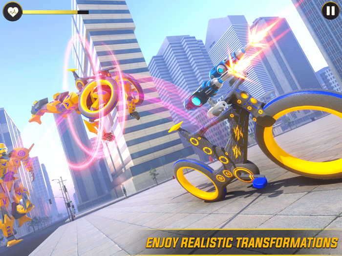 BMX自行车机器人战争游戏2021