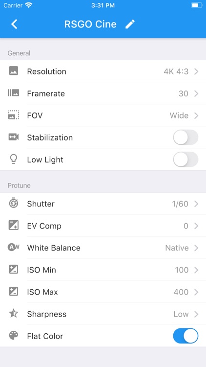 BLE Remote for GoPro