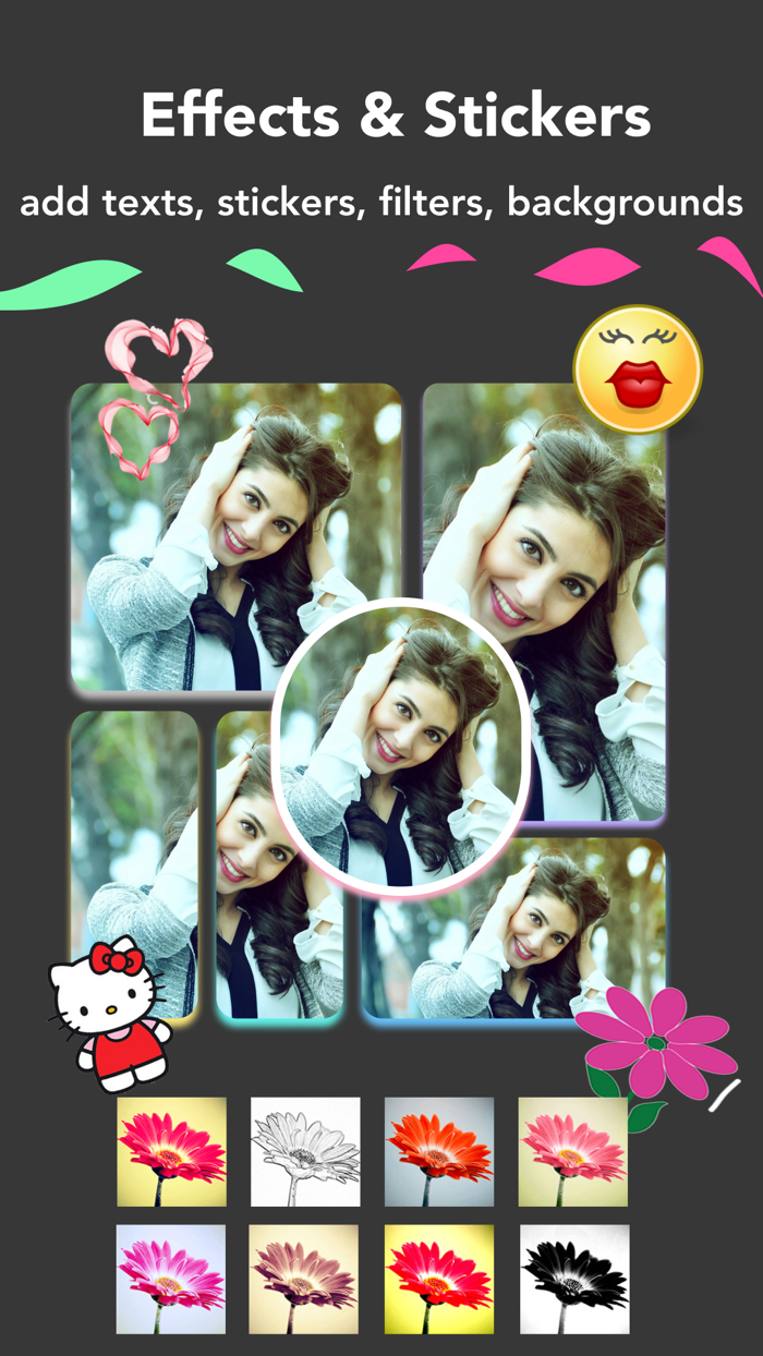 Photogrid side by side photo