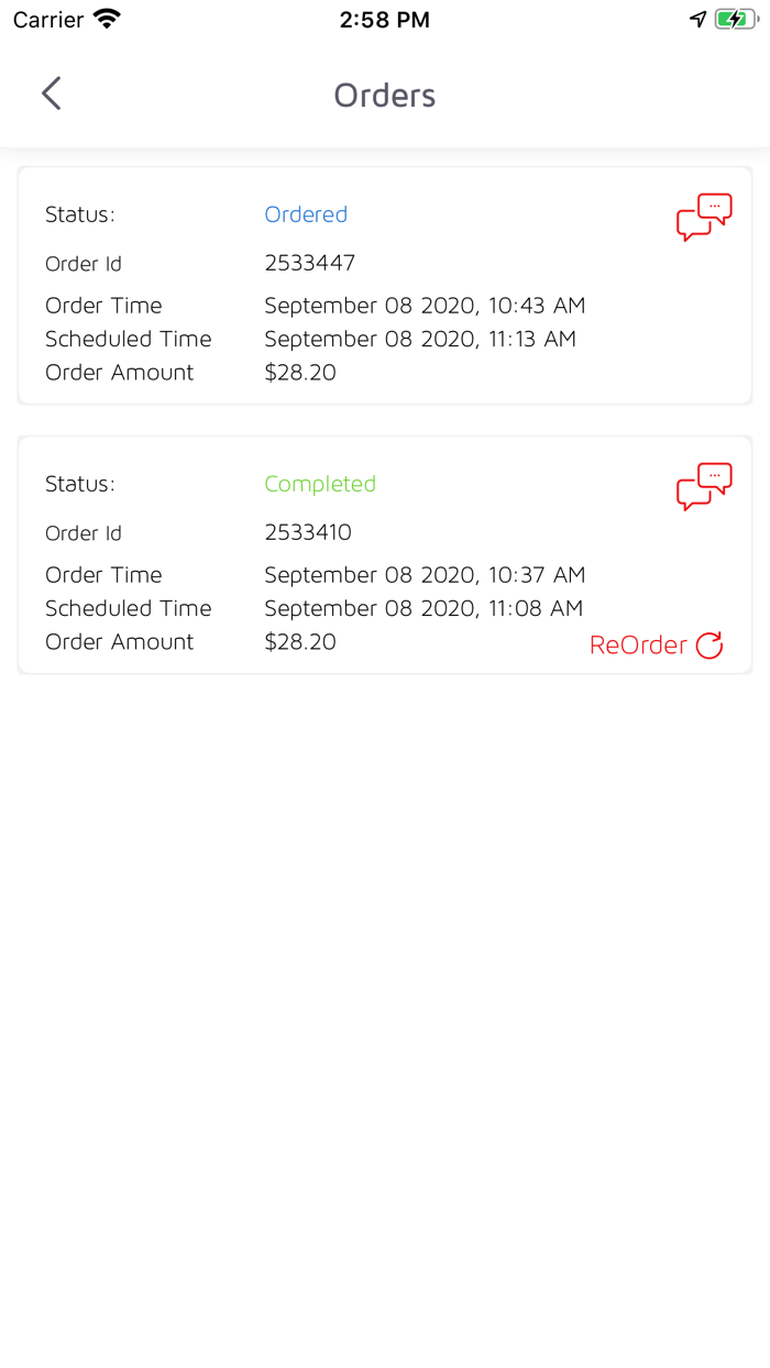 Intown - Food Delivery