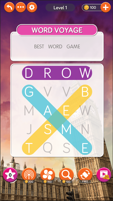 word voyage game