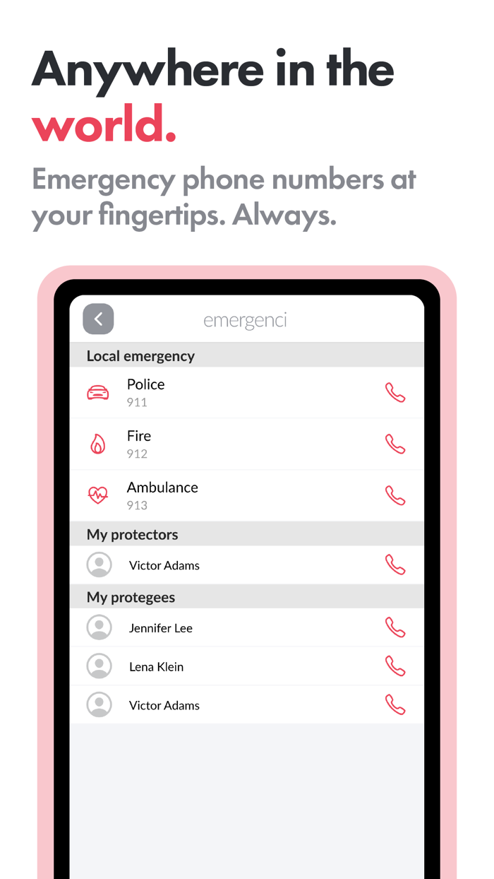 Emergenci - SOS Button
