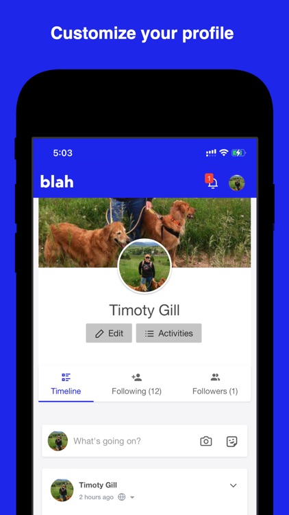 Blah - A Free Speech Platform