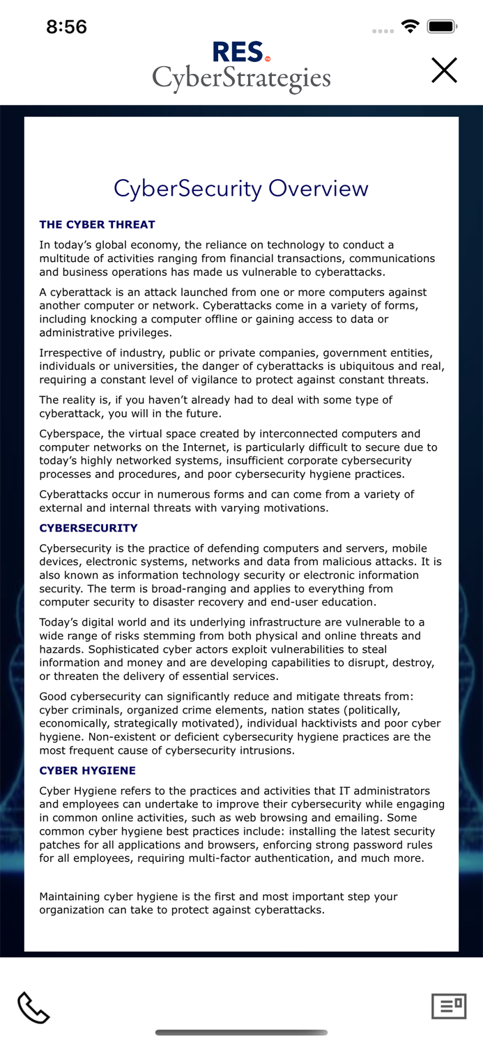 Resolute. CyberSecurity