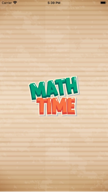 Math Time