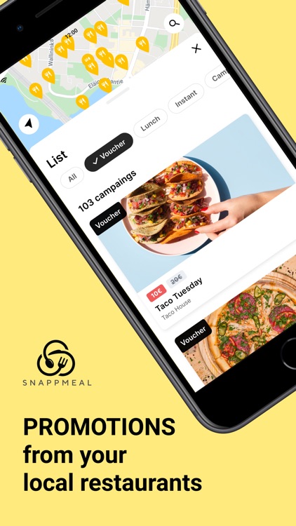 Snappmeal: All-in-one Food App