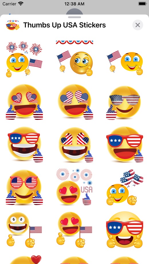 【图】Thumbs Up USA Stickers(截图3)