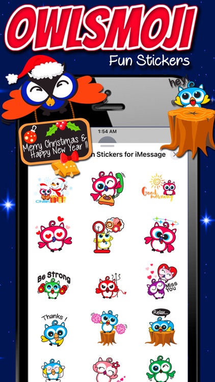 Owlsmoji Fun Stickers