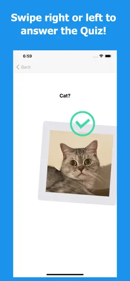 Game screenshot QuizCard -Swipe and Answer- apk