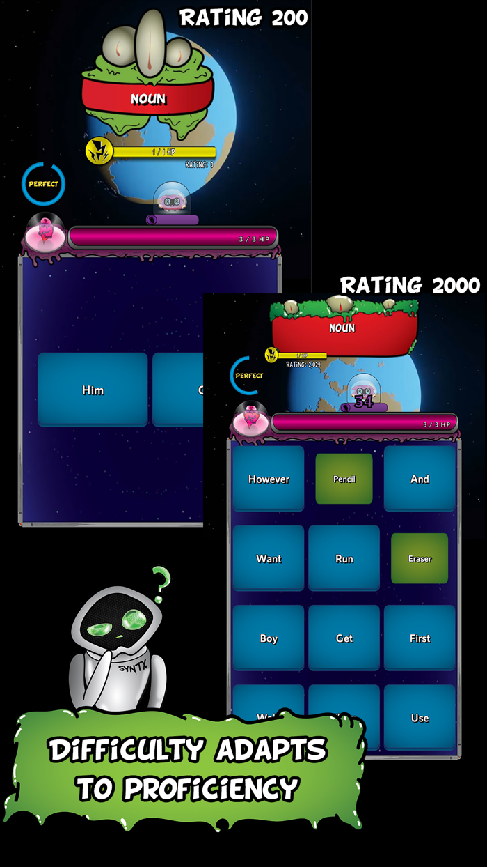 GramMars Wars - Grammar Game