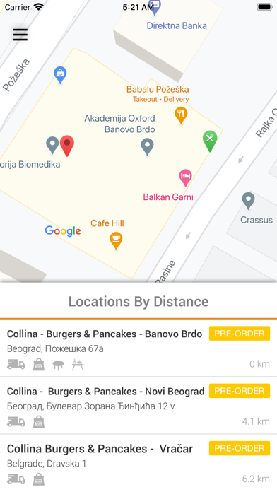 Collina Burgers & Pancakes screenshot 3